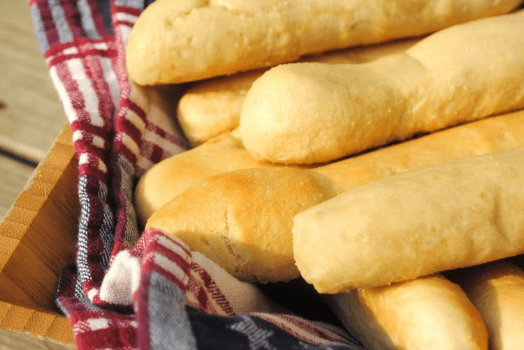 Bob's Take-N-Bake Pizza - Breadsticks and Instructions for Preparation